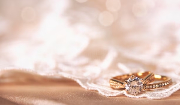 jewelry on borek background