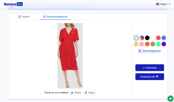 remove the background for product photos