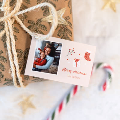 Personalized tags make your gifts more special and heartfel